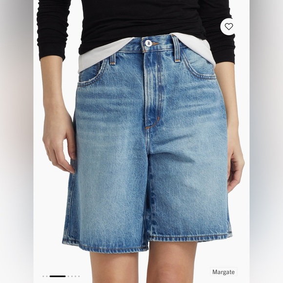 BNWT Favorite Daughter Tommy Martage Bermuda Shorts size 26 $158 - Picture 2 of 15